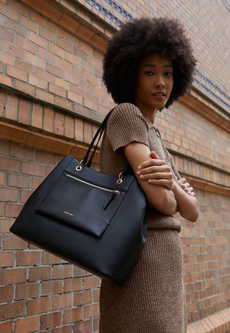 kadın çantası siyah Anna Field F2022465 kadınlar