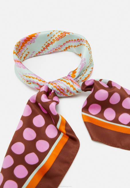 fular pembe/kahve/sarı Anna Field F2022845 kadınlar