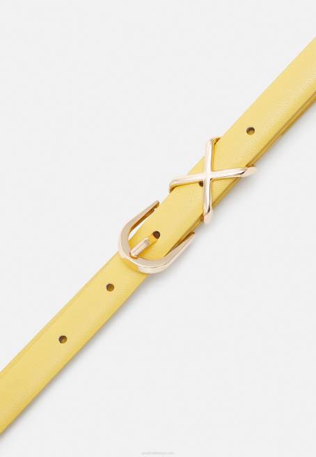 3\'lü kemer siyah/pembe altın rengi/hardal sarısı Anna Field F2022750 kadınlar