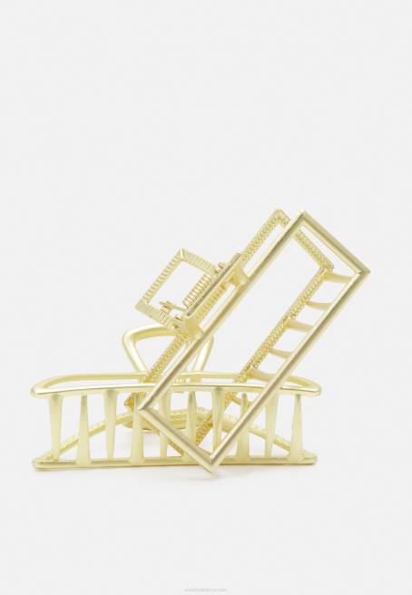 2 paket altın rengi saç şekillendirme aksesuarı Anna Field F2022668 kadınlar