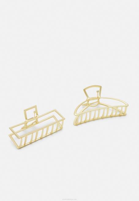 2 paket altın rengi saç şekillendirme aksesuarı Anna Field F2022669 kadınlar