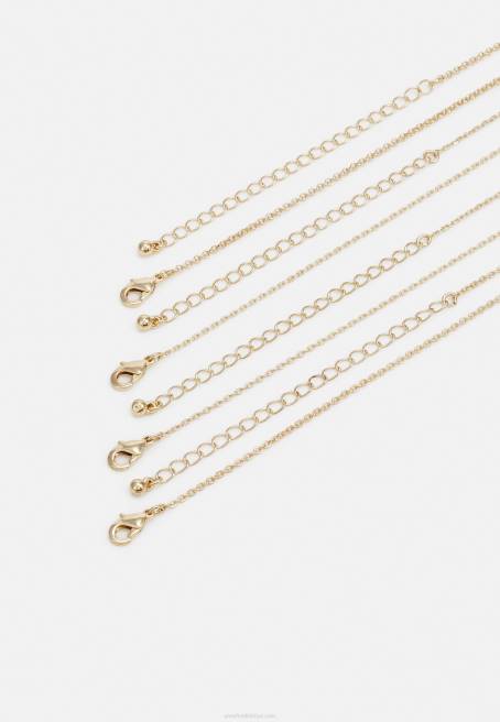 4\'lü altın rengi kolye Anna Field F2022658 kadınlar