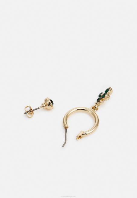 6\'lı küpe yeşil/altın rengi Anna Field F2022659 kadınlar