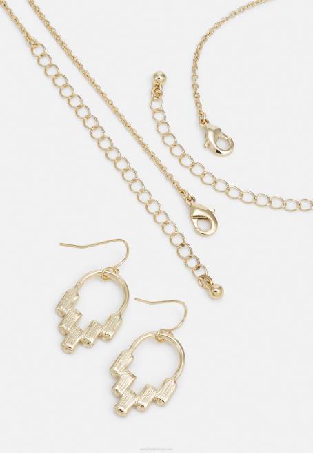 set küpe altın rengi Anna Field F2022653 kadınlar