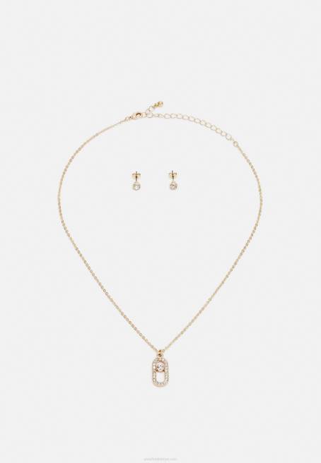 set küpe altın rengi Anna Field F2022656 kadınlar