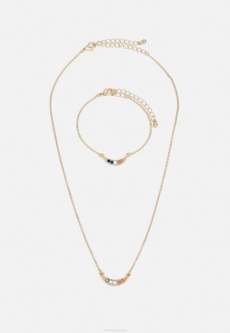 set kolye altın rengi Anna Field F2022654 kadınlar