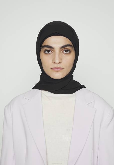 2\'li başörtüsü siyah/pembe Anna Field F2022706 kadınlar