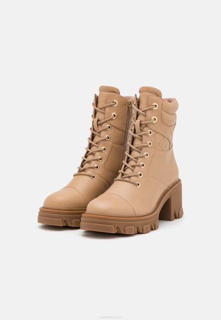 bağcıklı bilekte bot bej Anna Field F2022039 kadınlar