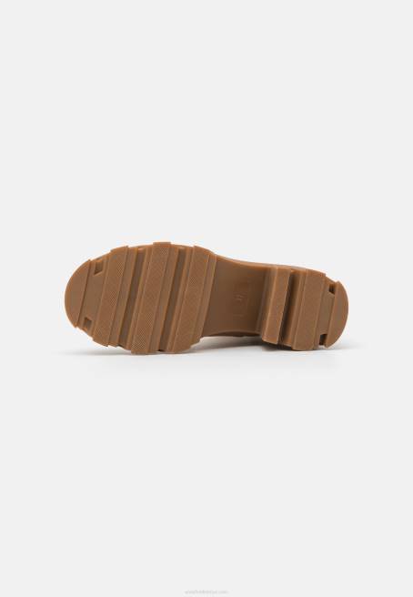 bağcıklı bilekte bot bej Anna Field F2022039 kadınlar