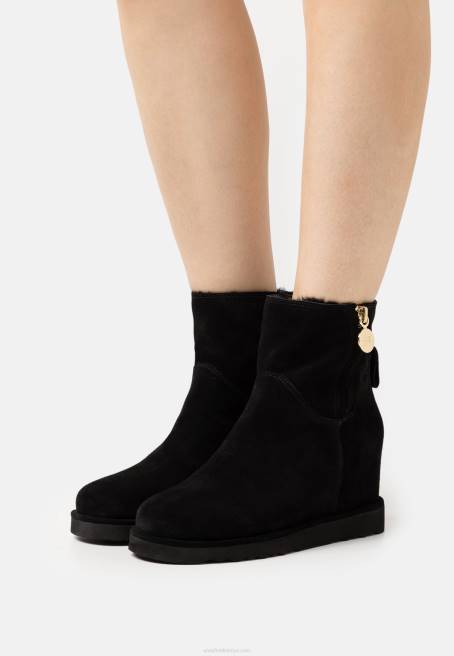 deri kışlık çizme yarım çizmeler siyah Anna Field F2021911 kadınlar