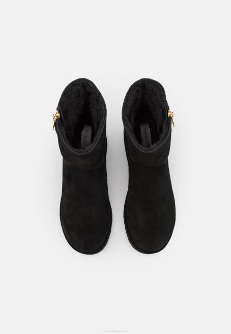 deri kışlık çizme yarım çizmeler siyah Anna Field F2021911 kadınlar