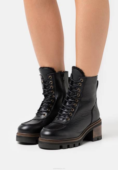 deri kışlık patik kışlık botlar siyah Anna Field F2022036 kadınlar