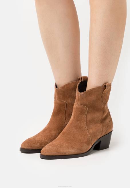 deri kovboy/biker bilekte bot konyak Anna Field F2022049 kadınlar