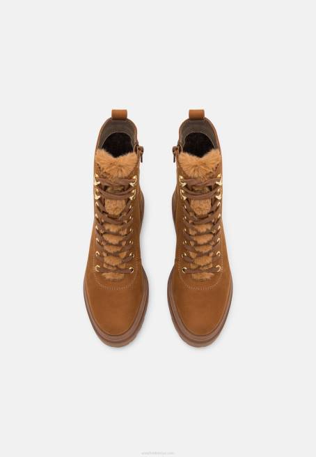 deri platform yarım çizmeler konyak Anna Field F2022037 kadınlar