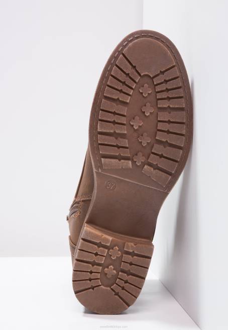 kışlık bot bağcıklı bilekte bot kahve Anna Field F2022015 kadınlar