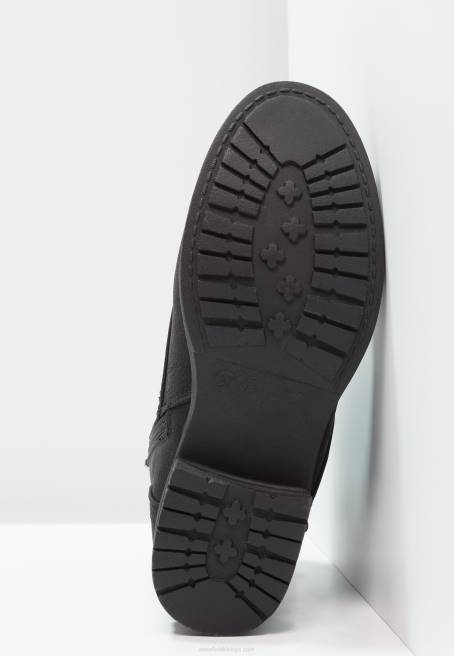 kışlık bot bağcıklı bilekte bot siyah Anna Field F2022012 kadınlar