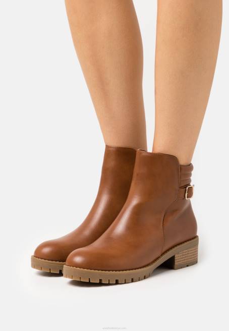 klasik yarım bot konyak Anna Field F2021948 kadınlar
