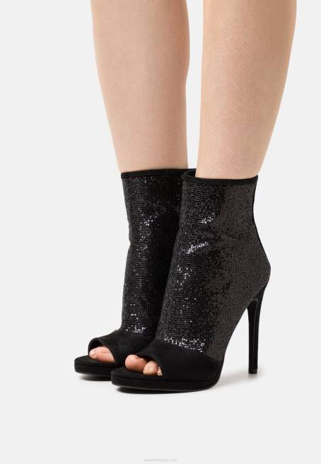 klasik yarım çizmeler siyah Anna Field F2021929 kadınlar