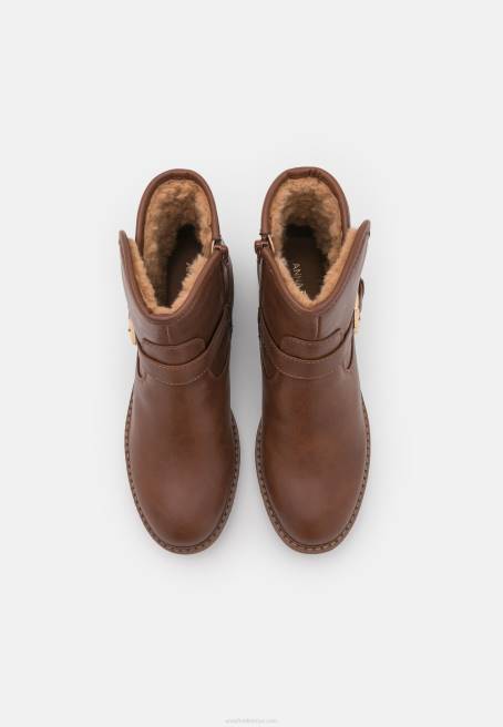 konforlu kışlık bot klasik bilekte bot konyak Anna Field F2021998 kadınlar