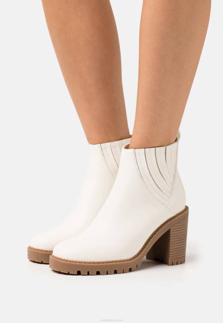 yüksek topuklu yarım çizmeler beyaz Anna Field F2021960 kadınlar