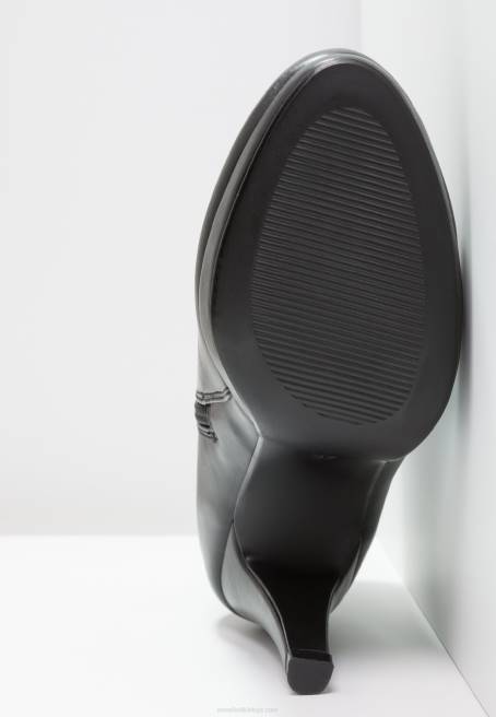 yüksek topuklu yarım çizmeler siyah Anna Field F2021918 kadınlar