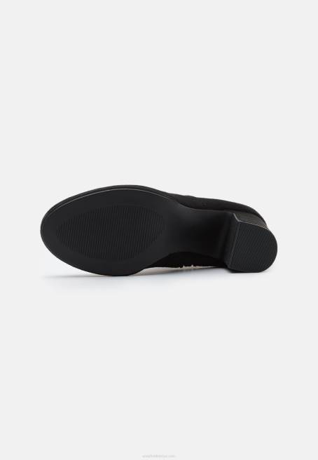 yüksek topuklu yarım çizmeler siyah Anna Field F2021997 kadınlar