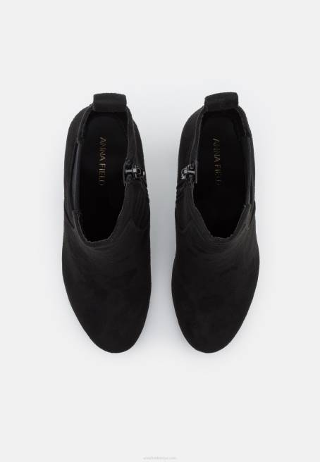 yüksek topuklu yarım çizmeler siyah Anna Field F2021997 kadınlar