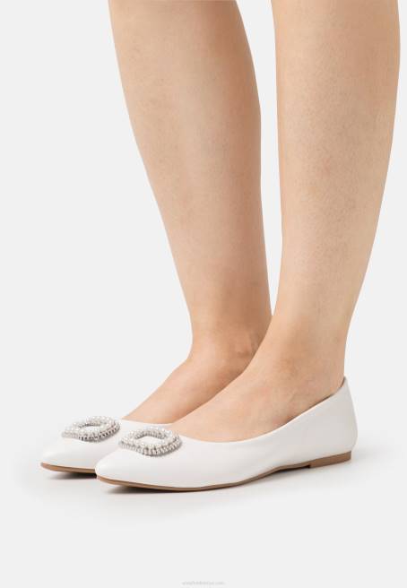 bale pompaları beyaz Anna Field F2022098 kadınlar