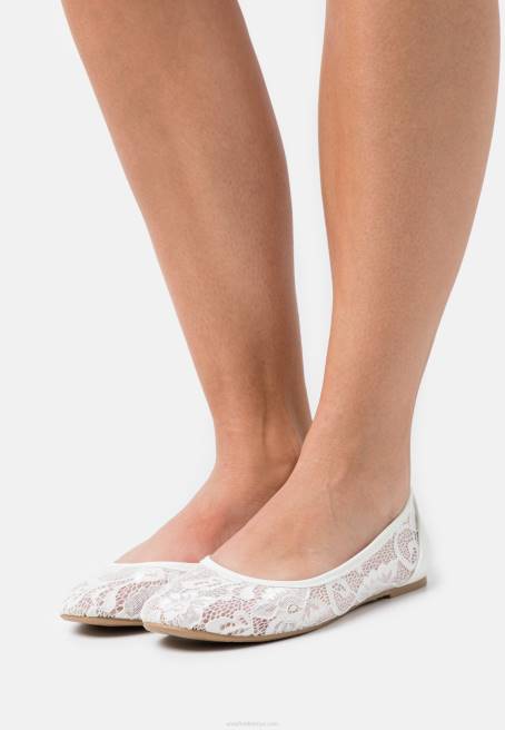 bale pompaları beyaz Anna Field F2022144 kadınlar