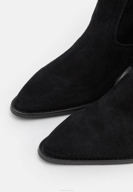 deri kovboy/bisikletçi botları siyah Anna Field F2022225 kadınlar