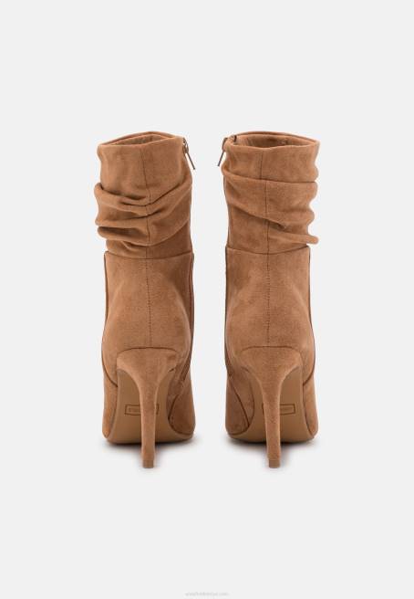 yüksek topuklu yarım çizmeler konyak Anna Field F2022256 kadınlar