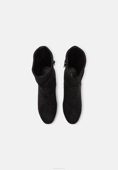 yüksek topuklu yarım çizmeler siyah Anna Field F2022259 kadınlar