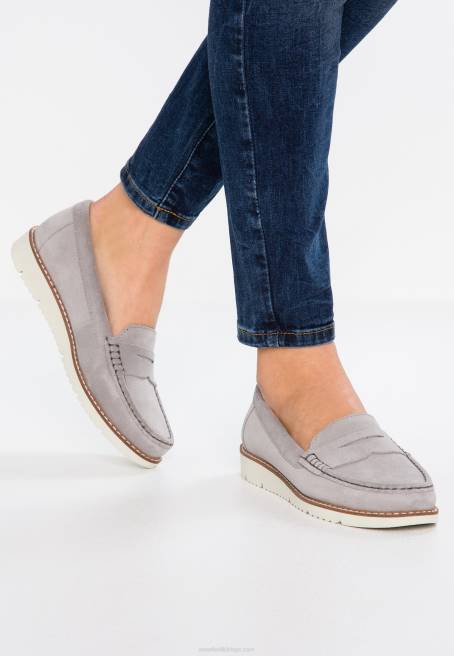 konfor deri slip-on gri Anna Field F2021784 kadınlar