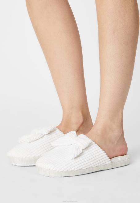 terlik beyaz Anna Field F2022279 kadınlar