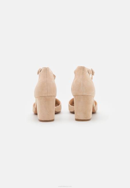 deri klasik topuklu açık pembe Anna Field F2021609 kadınlar