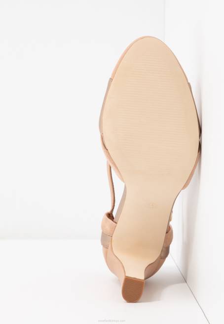 deri yüksek topuklu yüksek topuklu açık pembe Anna Field F2021778 kadınlar