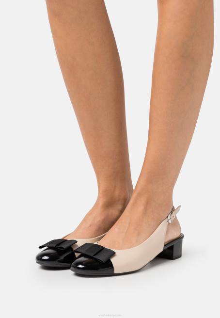 klasik topuklu bej/siyah Anna Field F2021730 kadınlar