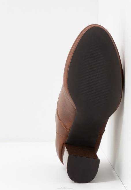 konfor yüksek topuklu yarım çizmeler konyak Anna Field F2021748 kadınlar