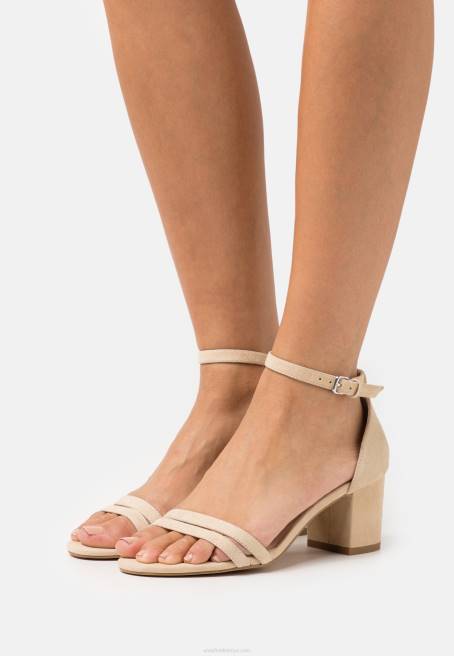 deri sandalet bej Anna Field F2021366 kadınlar