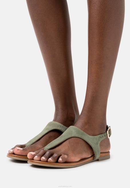 deri sandalet haki Anna Field F2021399 kadınlar