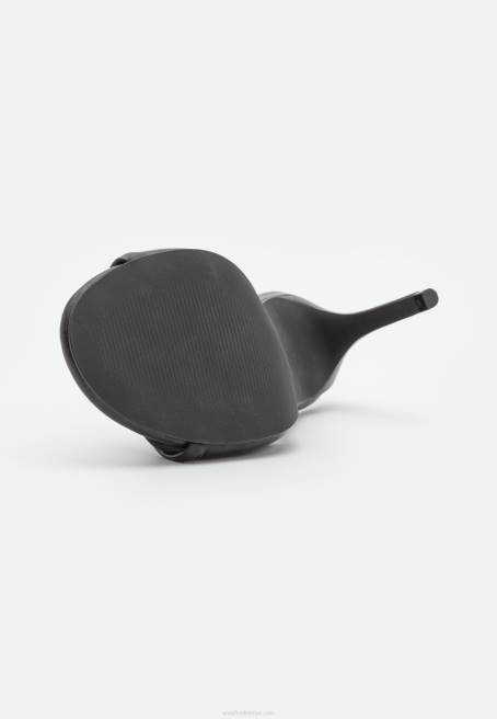 deri yüksek topuklu sandaletler siyah Anna Field F2021265 kadınlar