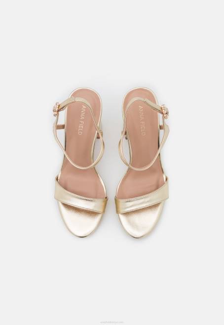 yüksek topuklu sandalet altın Anna Field F2021444 kadınlar