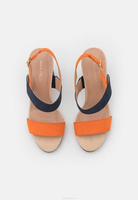 yüksek topuklu sandalet koyu mavi Anna Field F2021296 kadınlar