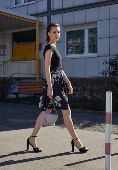 yüksek topuklu sandalet siyah Anna Field F2021570 kadınlar