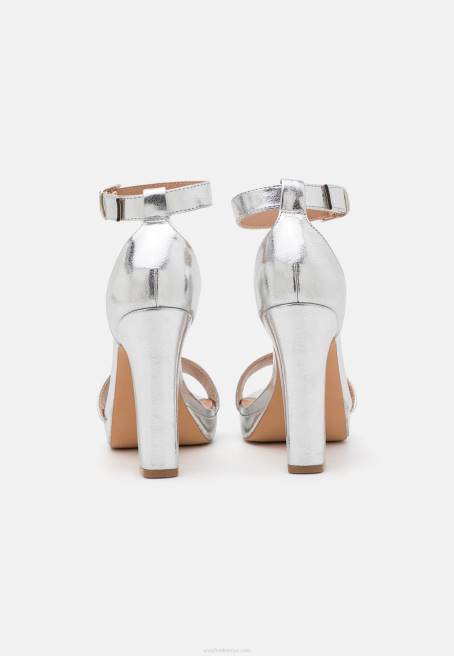 yüksek topuklu sandaletler gümüş Anna Field F2021556 kadınlar