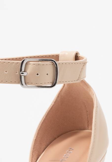 yüksek topuklu sandaletler kırık beyaz Anna Field F2021557 kadınlar