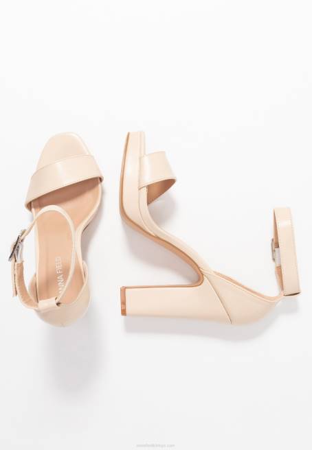 yüksek topuklu sandaletler kırık beyaz Anna Field F2021557 kadınlar