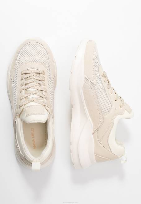 deri spor ayakkabı bej Anna Field F2021175 kadınlar