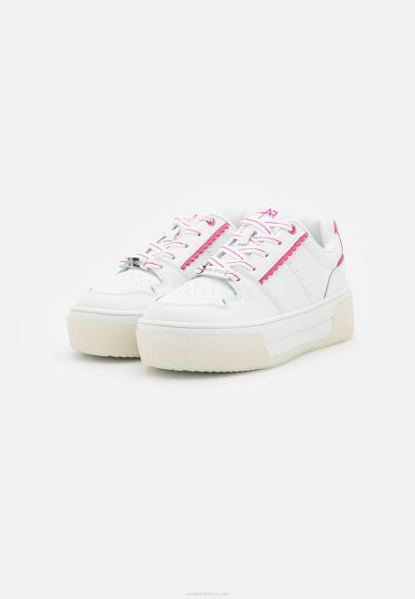 deri spor ayakkabı beyaz/pembe Anna Field F2021211 kadınlar