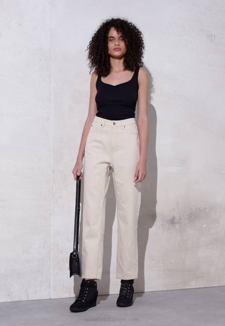 yüksek top spor ayakkabı siyah Anna Field F2021228 kadınlar